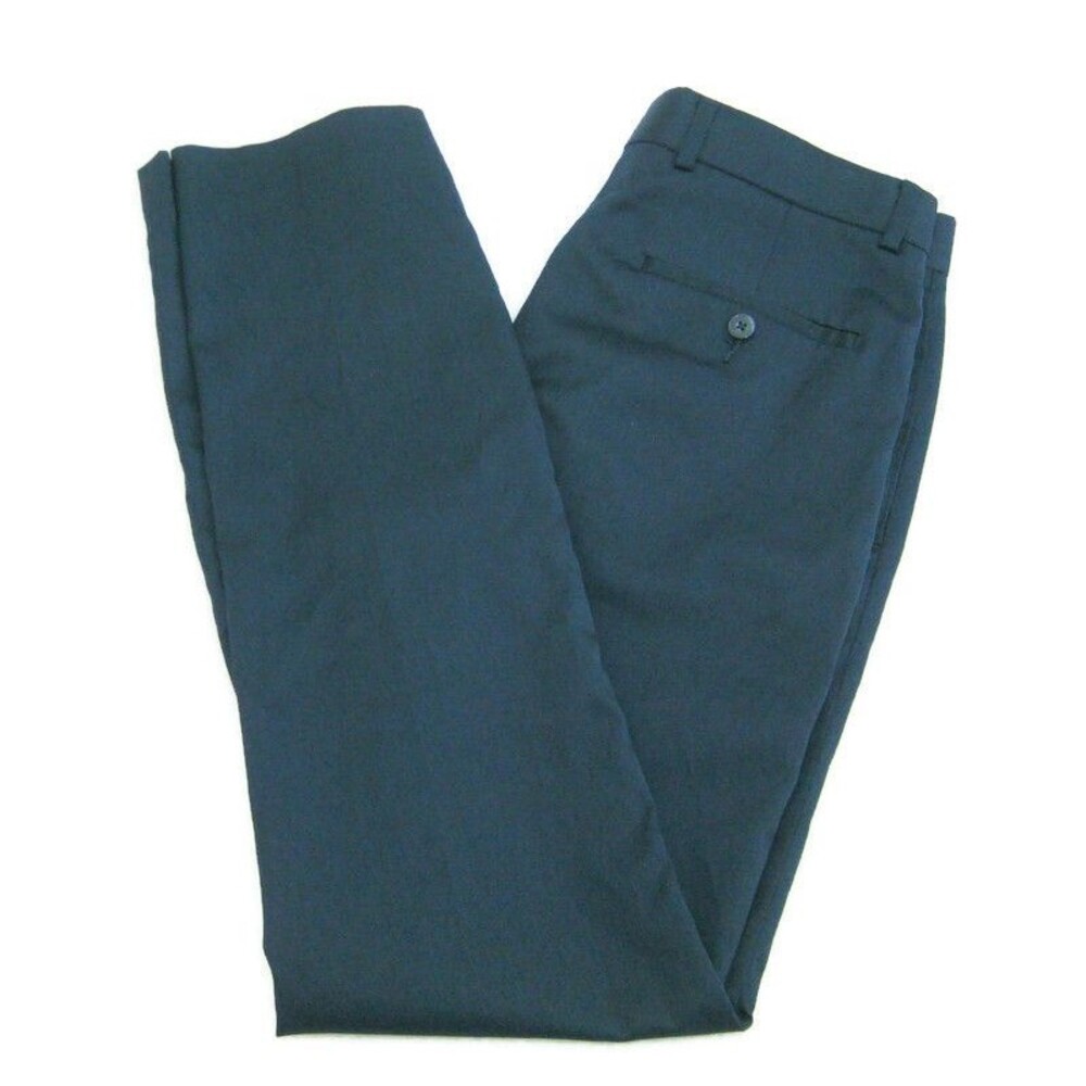 APT. 9 Men's (Size 29x32) Navy Blue Flat Front Chino Pants Skinny Extra Slim Fit
